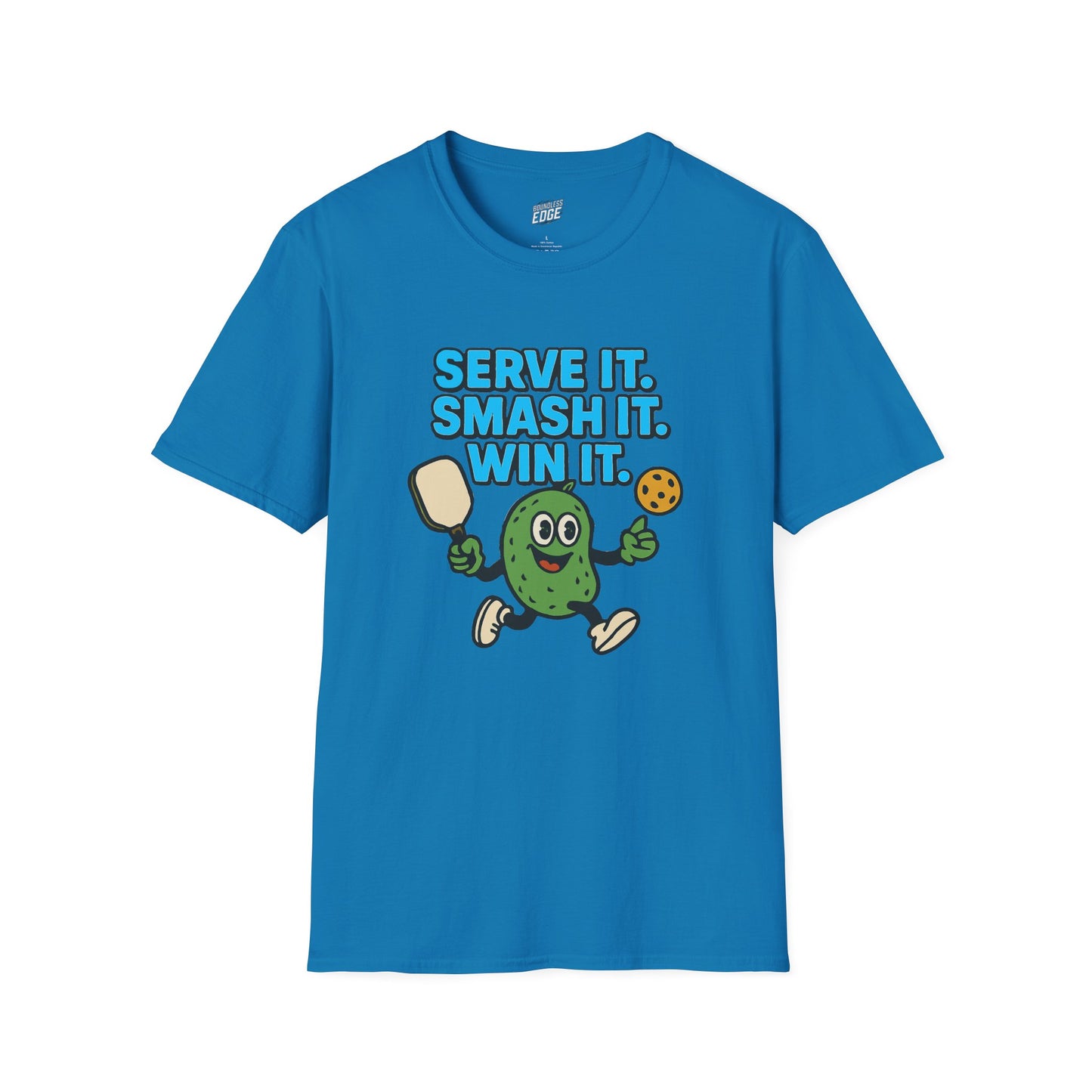 Serve it. Smash it. Win it. Pickleball Men's Basic T-Shirt