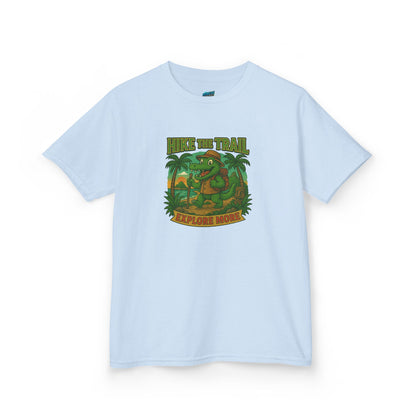Hike the Trail Gator Hiking Boys' Heavy Cotton T-Shirt