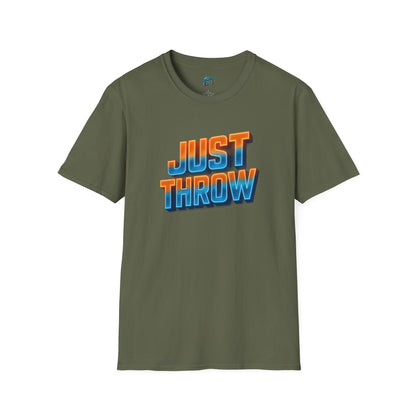 Just Throw Disc Golf Men's Basic T-Shirt
