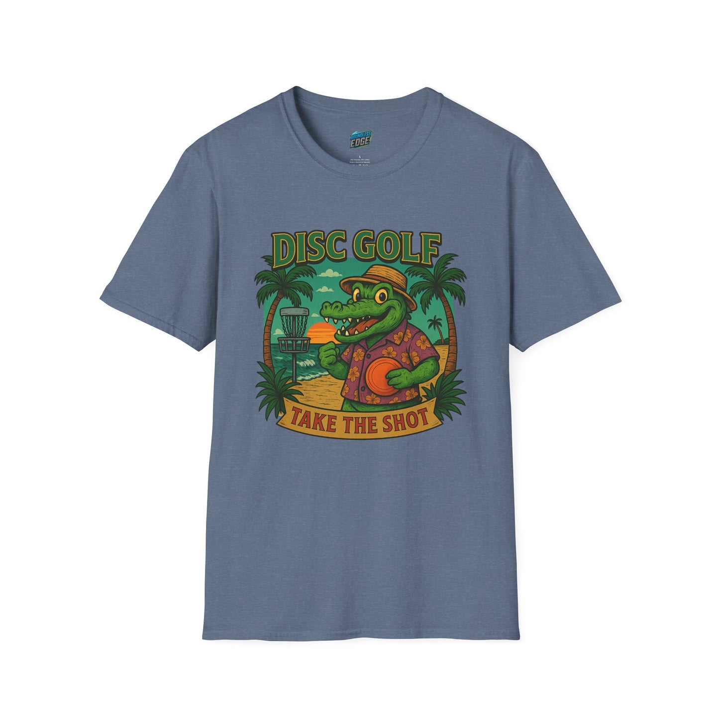 Take the Shot Disc Golf Gator Women's Basic T-Shirt
