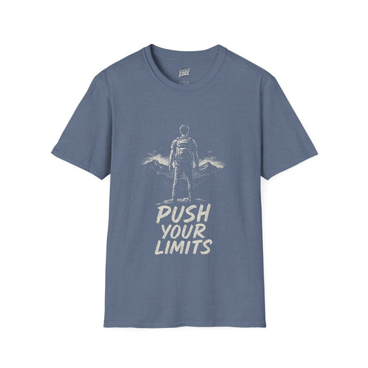 Summit Edition Push Your Limits Hiking Men's Basic T-Shirt