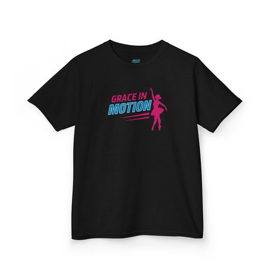 Grace in Motion Dancer Girls' Heavy Cotton T-Shirt