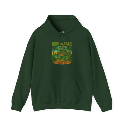 Hike the Trail – Explore More Hiking Women's Basic Heavy Blend Hoodie Sweatshirt