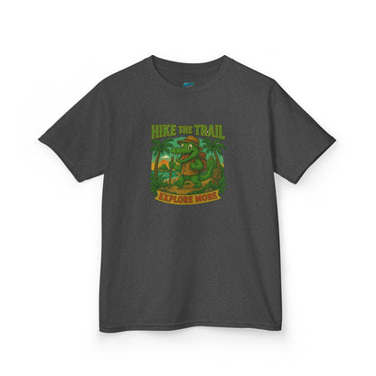 Hike the Trail Gator Hiking Girls' Heavy Cotton T-Shirt