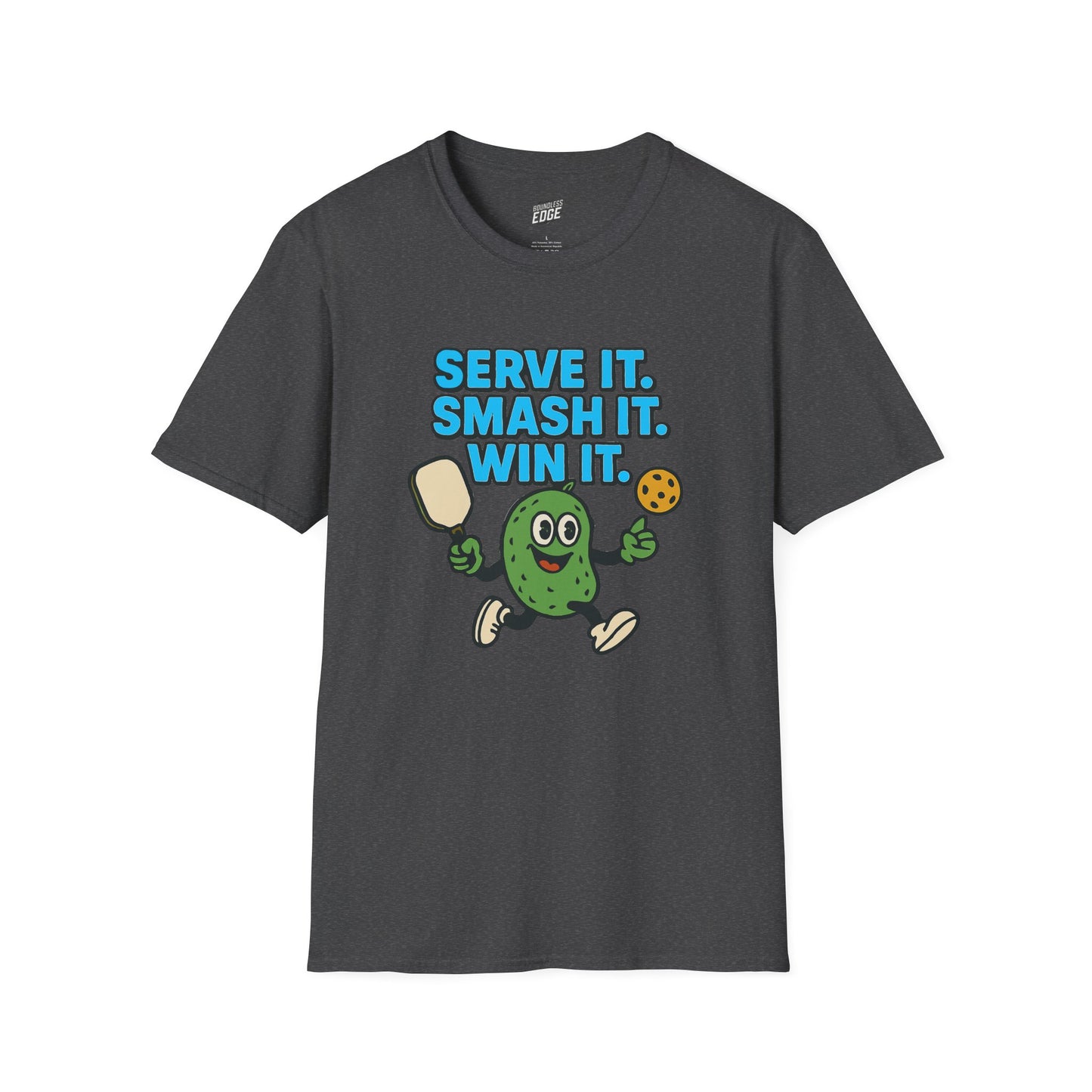 Serve it. Smash it. Win it. Pickleball Men's Basic T-Shirt
