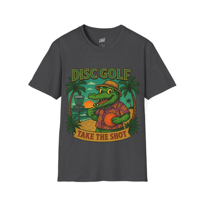 Gator Vibes Disc Golf Edition Men's Basic T-Shirt (Take the Shot)