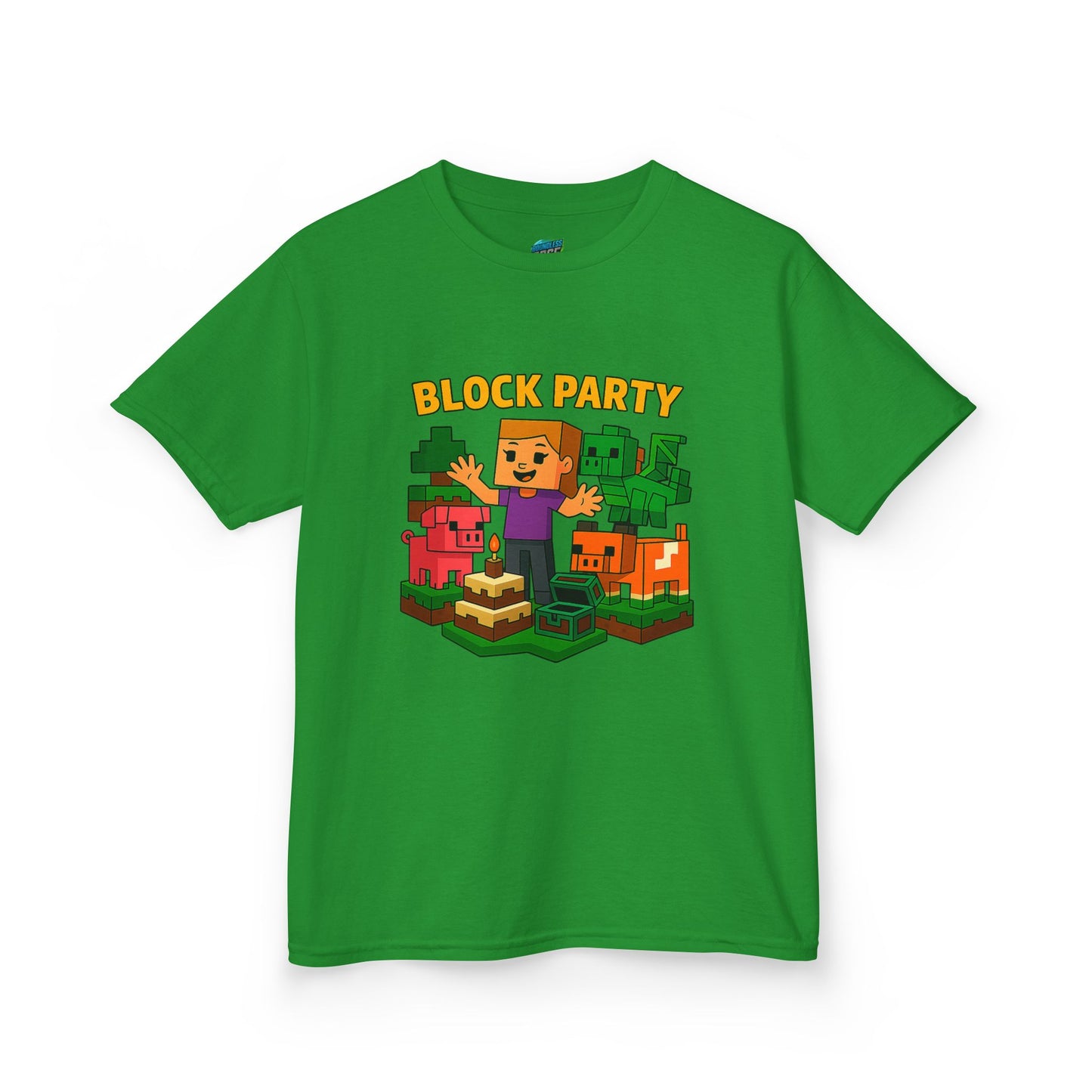 Block Party Playing with Danger Girls' Heavy Cotton T-Shirt