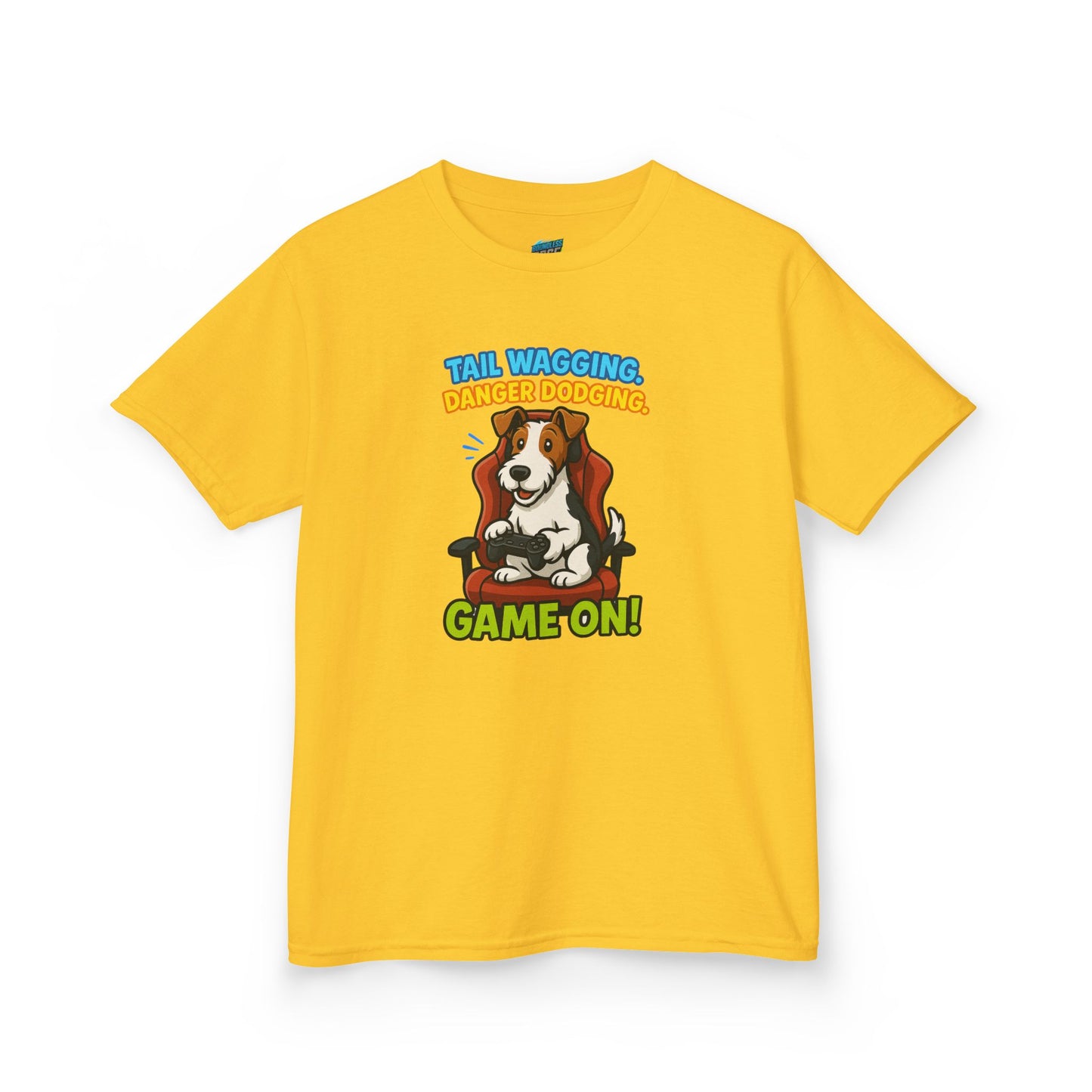 Game On... Playing with Danger Boys' Heavy Cotton T-Shirt
