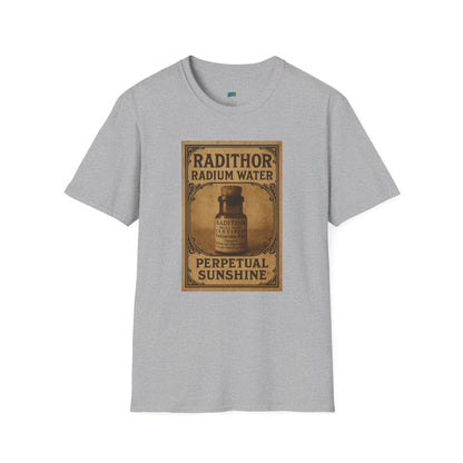 Radithor Ad Humor Vintage Men's Basic T-Shirt