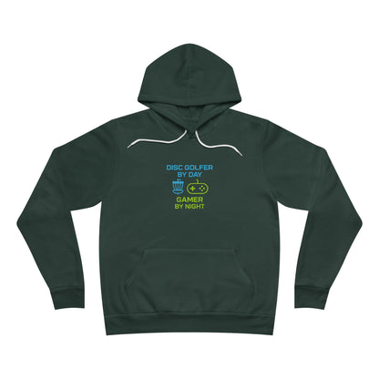 Disc Golfer by Day, Gamer by Night Disc Golf Women's Premium Hoodie Sweatshirt