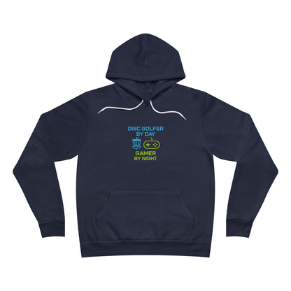 Disc Golfer by Day, Gamer by Night Disc Golf Women's Premium Hoodie Sweatshirt