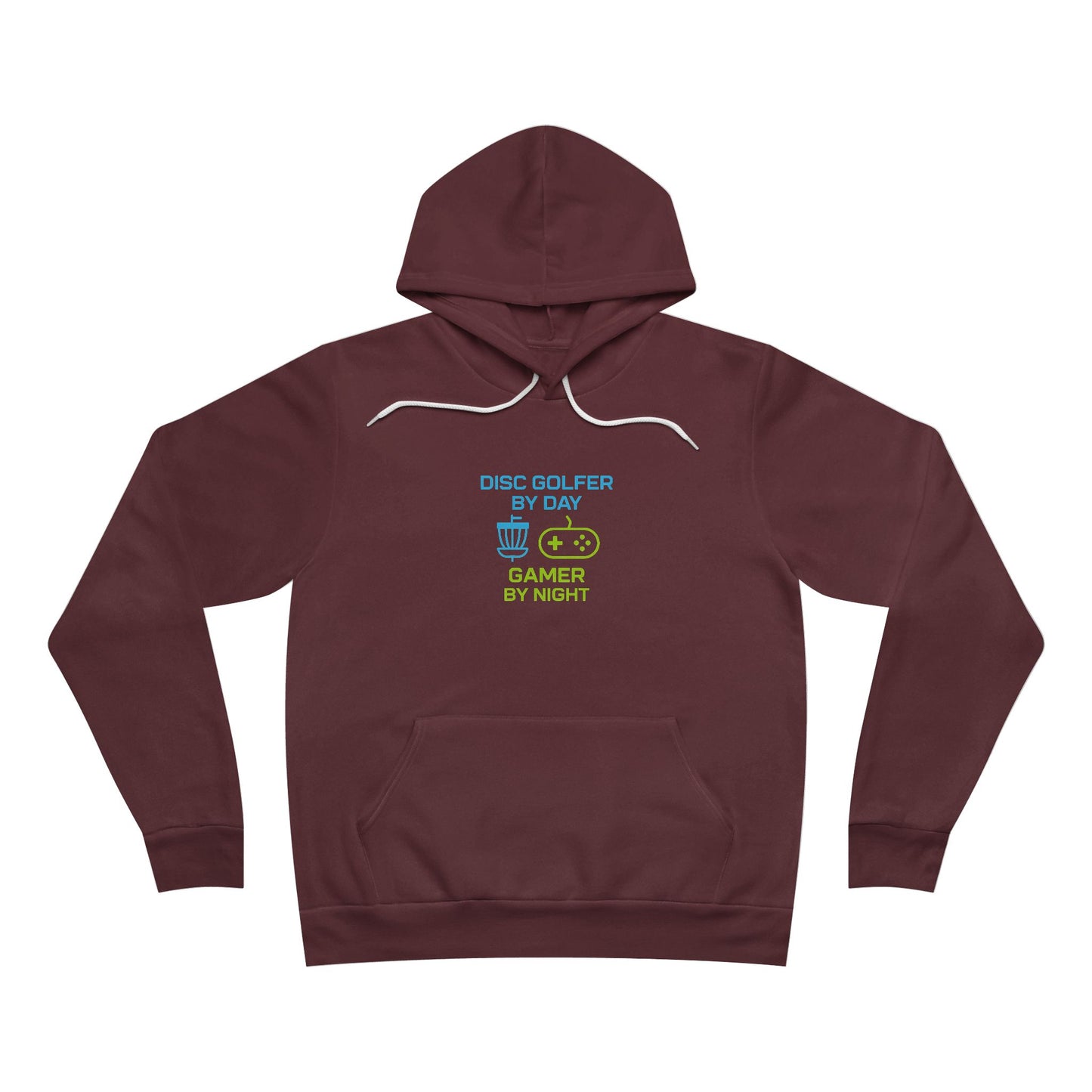 Disc Golfer by Day, Gamer by Night Disc Golf Women's Premium Hoodie Sweatshirt