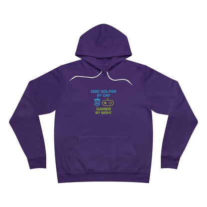 Disc Golfer by Day, Gamer by Night Disc Golf Women's Premium Hoodie Sweatshirt