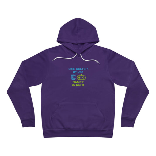 Disc Golfer by Day, Gamer by Night Disc Golf Women's Premium Hoodie Sweatshirt