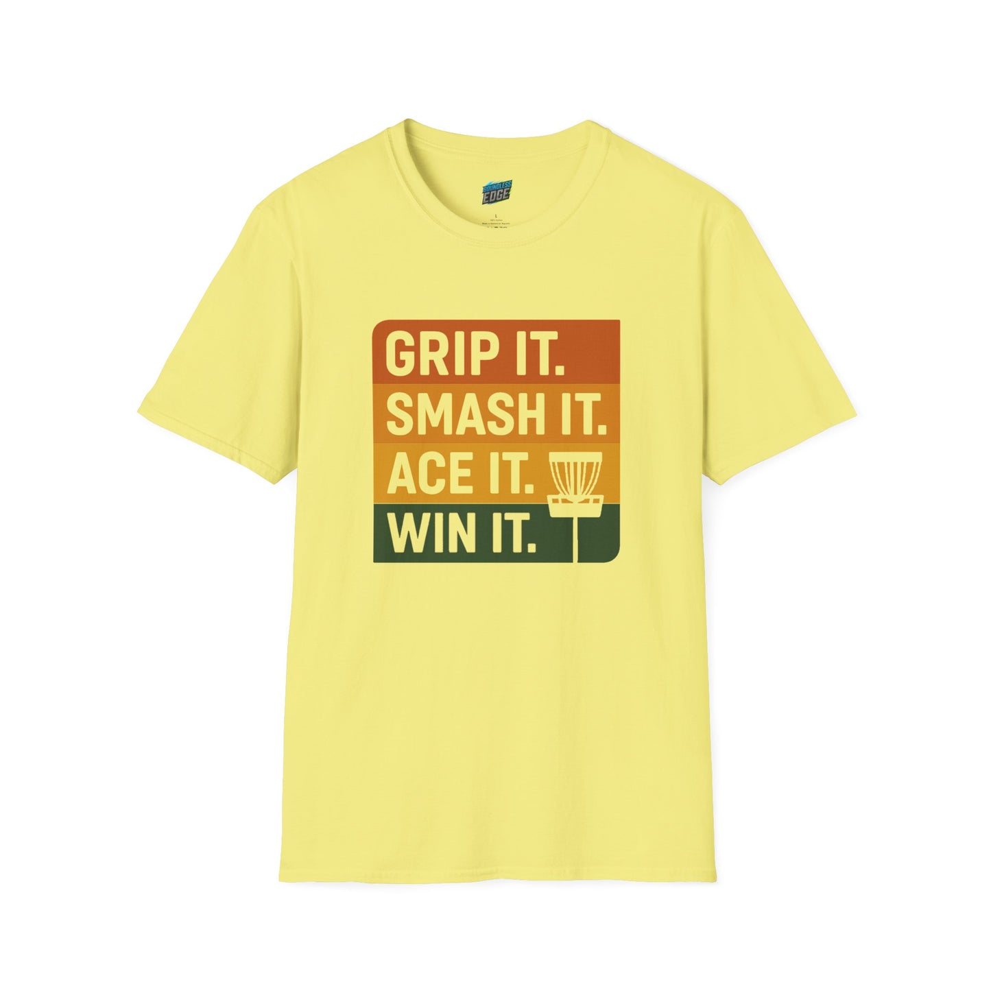 Grip it. Smash it. Ace it. Win it. Disc Golf Women's Basic T-Shirt