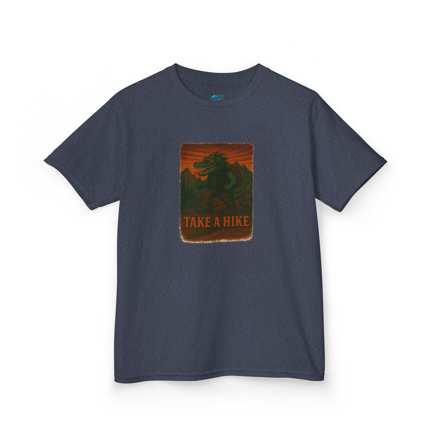 Take a Hike Gator Hiking Girls' Heavy Cotton T-Shirt