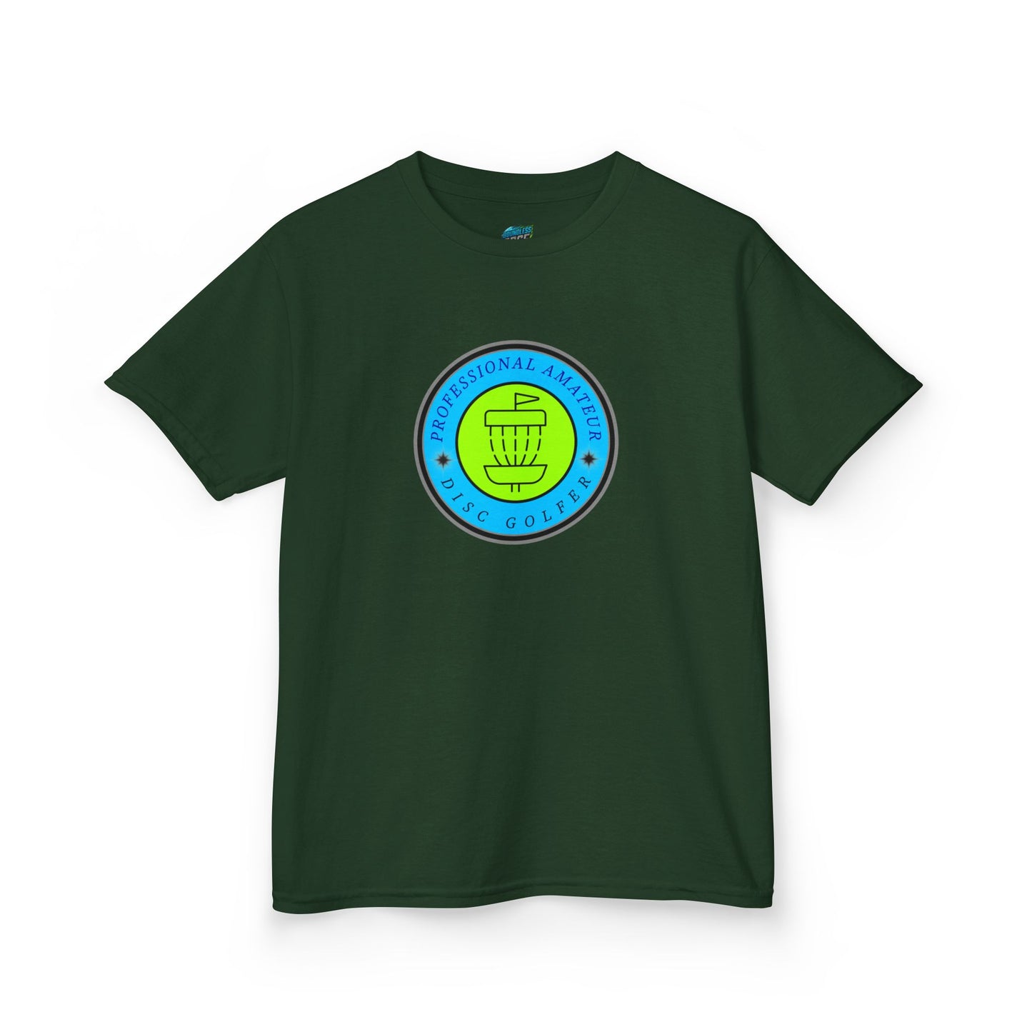 Professional Amateur Disc Golf Humor Girls' Heavy Cotton T-Shirt