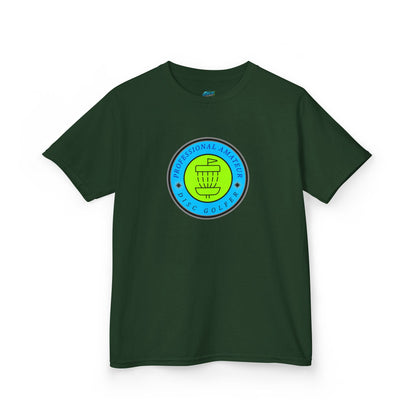 Professional Amateur Disc Golf Humor Girls' Heavy Cotton T-Shirt