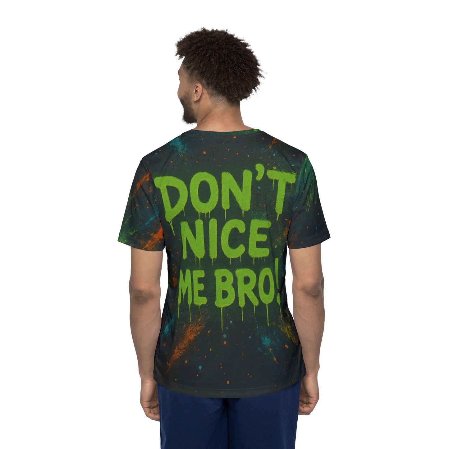 Don't Nice Me Bro! Disc Golf Men's Jersey Premium T-Shirt