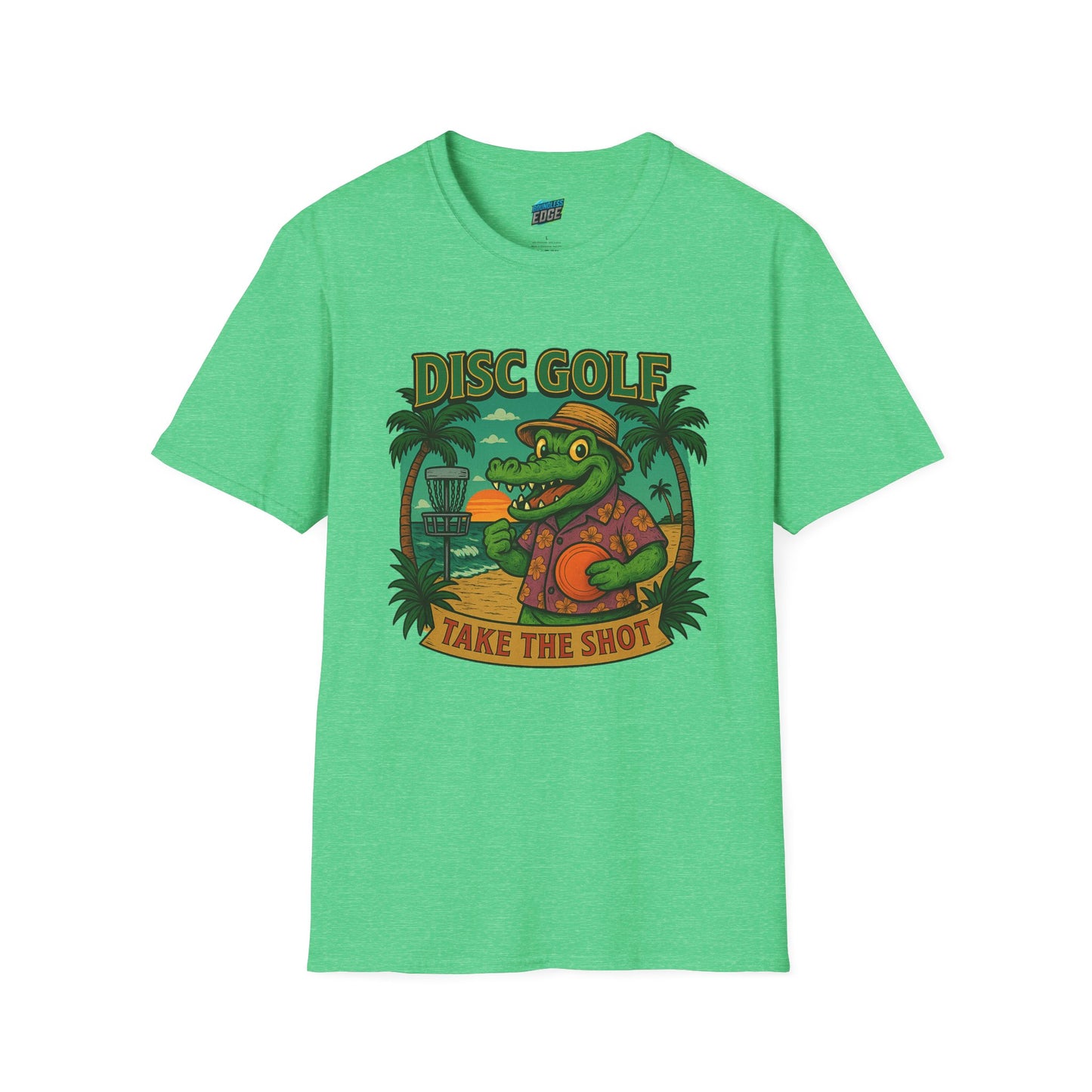 Take the Shot Disc Golf Gator Women's Basic T-Shirt