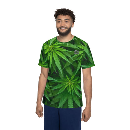 Pot Leaf Adult Humor Men's Jersey Premium T-Shirt