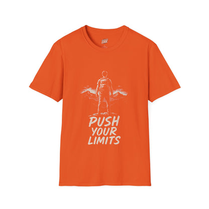 Summit Edition Push Your Limits Hiking Men's Basic T-Shirt