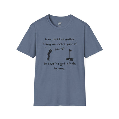 Hole in One Golf Humor Men's Basic T-Shirt