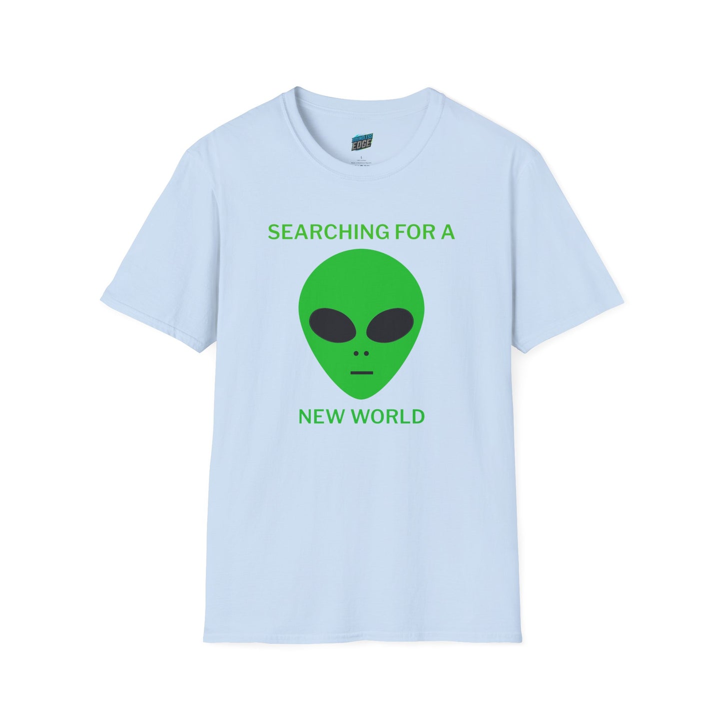 Alien Searching for a New World Humor Men's Basic Softstyle T-Shirt