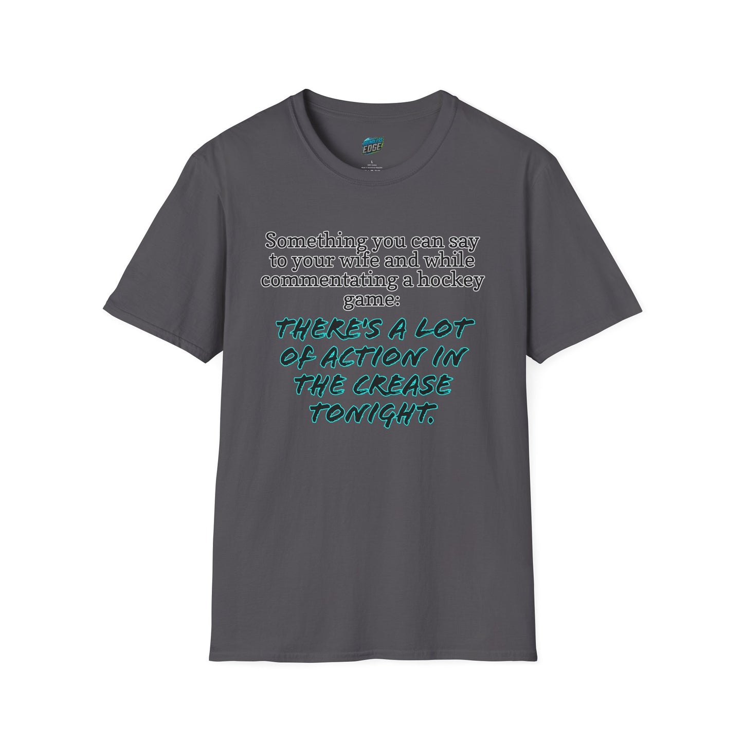 Something You Can Say... Hockey Humor Men's Basic T-Shirt