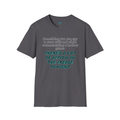 Something You Can Say... Hockey Humor Men's Basic T-Shirt