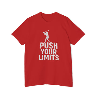 Push Your Limits - Baseball Men's Premium T-Shirt