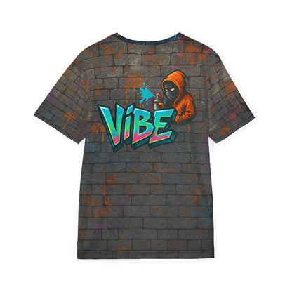 Vibe Graffiti Wall Men's Jersey Premium T-Shirt