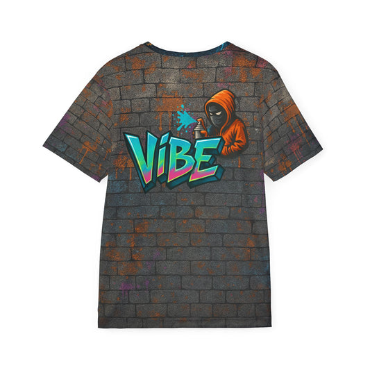 Vibe Graffiti Wall Men's Jersey Premium T-Shirt