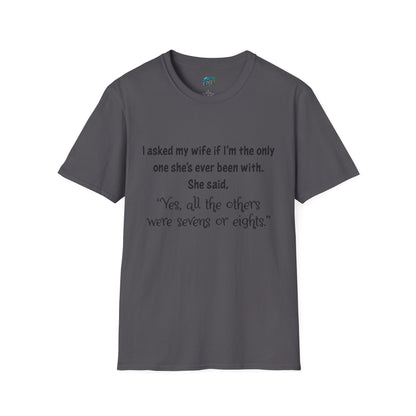 Wife Joke Dad Joke Humor Men's Basic T-Shirt