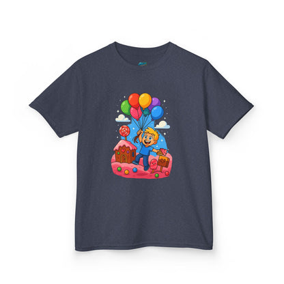Candyland Lift-Off Playing with Danger Boys' Heavy Cotton T-Shirt