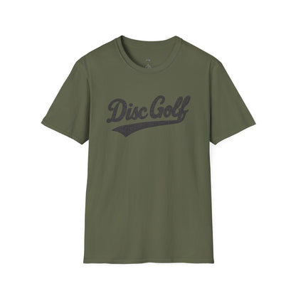 Vintage Disc Golf Logo Men's Basic T-Shirt