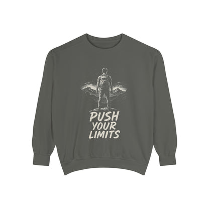 Summit Edition Push Your Limits Hiking Women's Premium Crewneck Sweatshirt