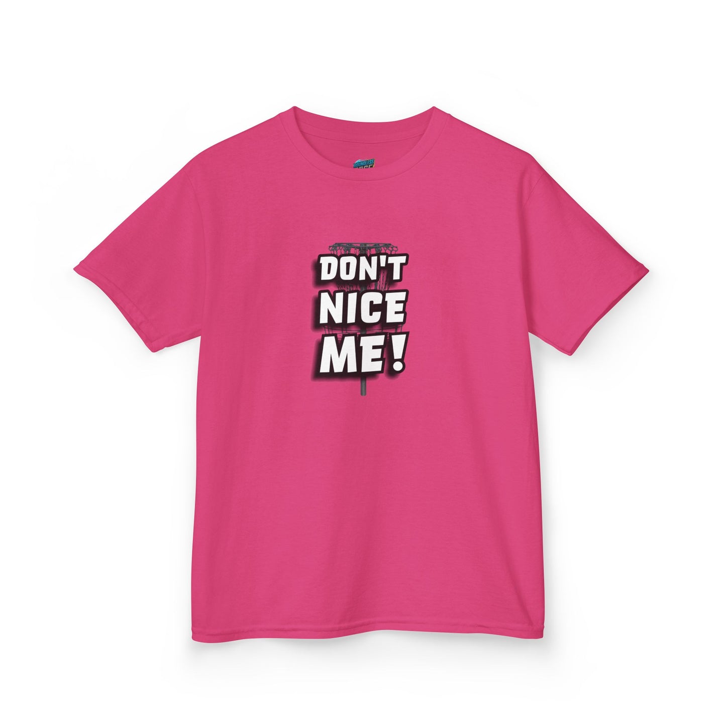 Don't Nice Me! Disc Golf Humor Girls' Heavy Cotton T-Shirt
