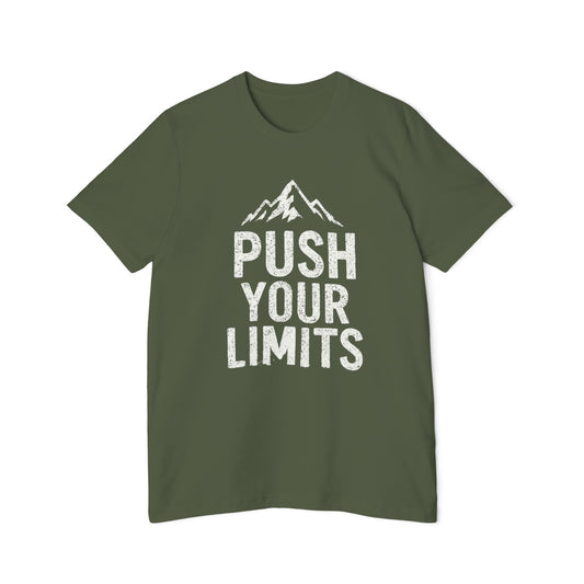 Push Your Limits Men's Premium Soft Fitted T-Shirt