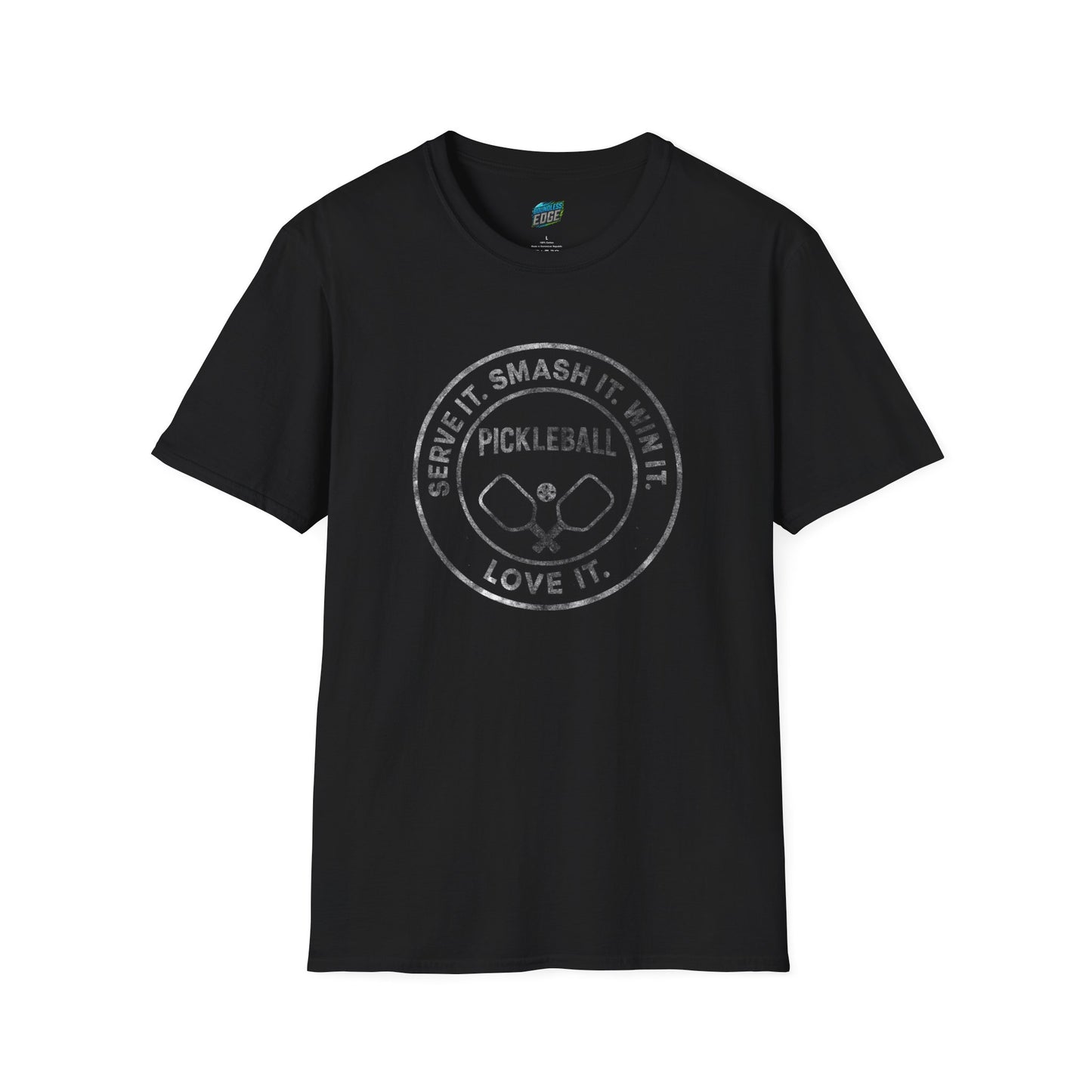 Serve it. Smash it. Win it. Love it. Pickleball Men's Basic T-Shirt