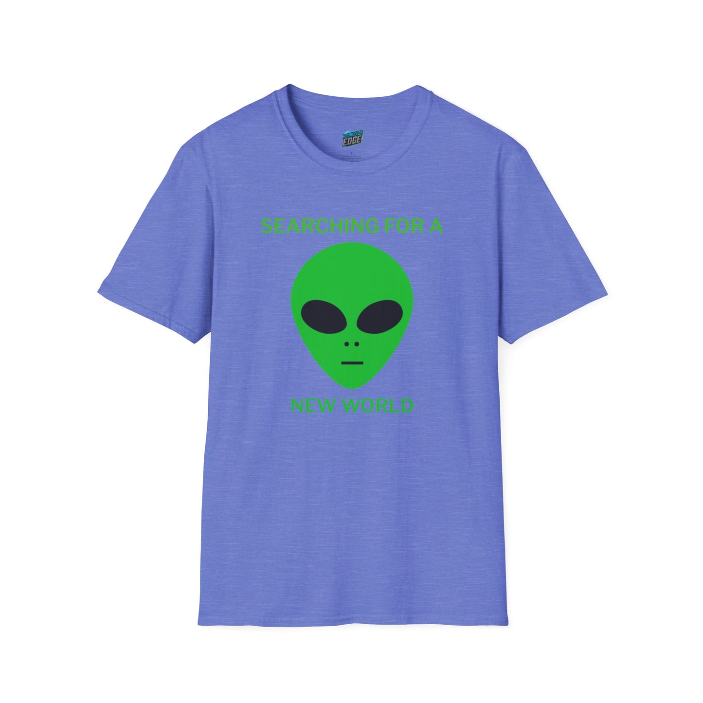 Alien Searching for a New World Humor Men's Basic Softstyle T-Shirt