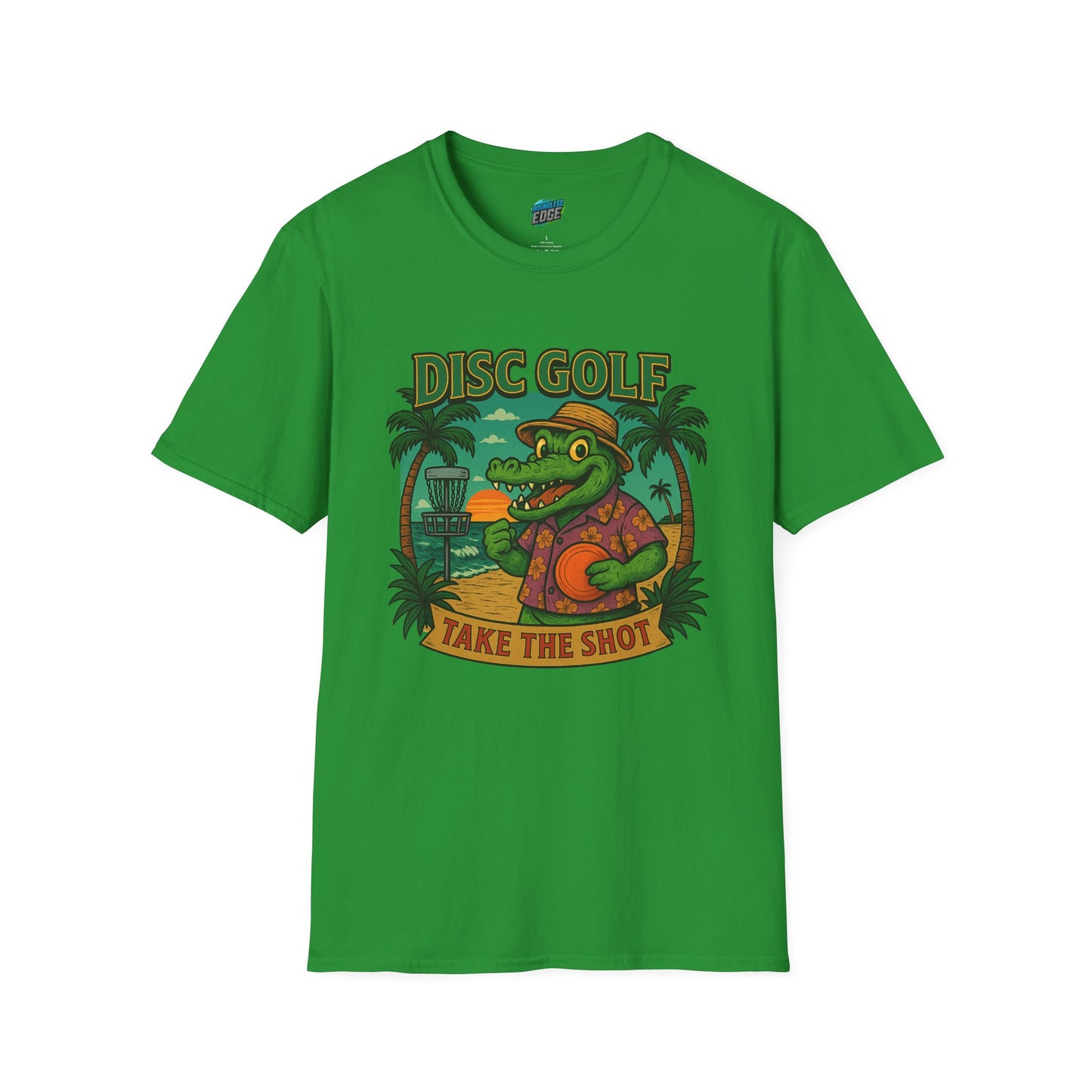 Take the Shot Disc Golf Gator Women's Basic T-Shirt