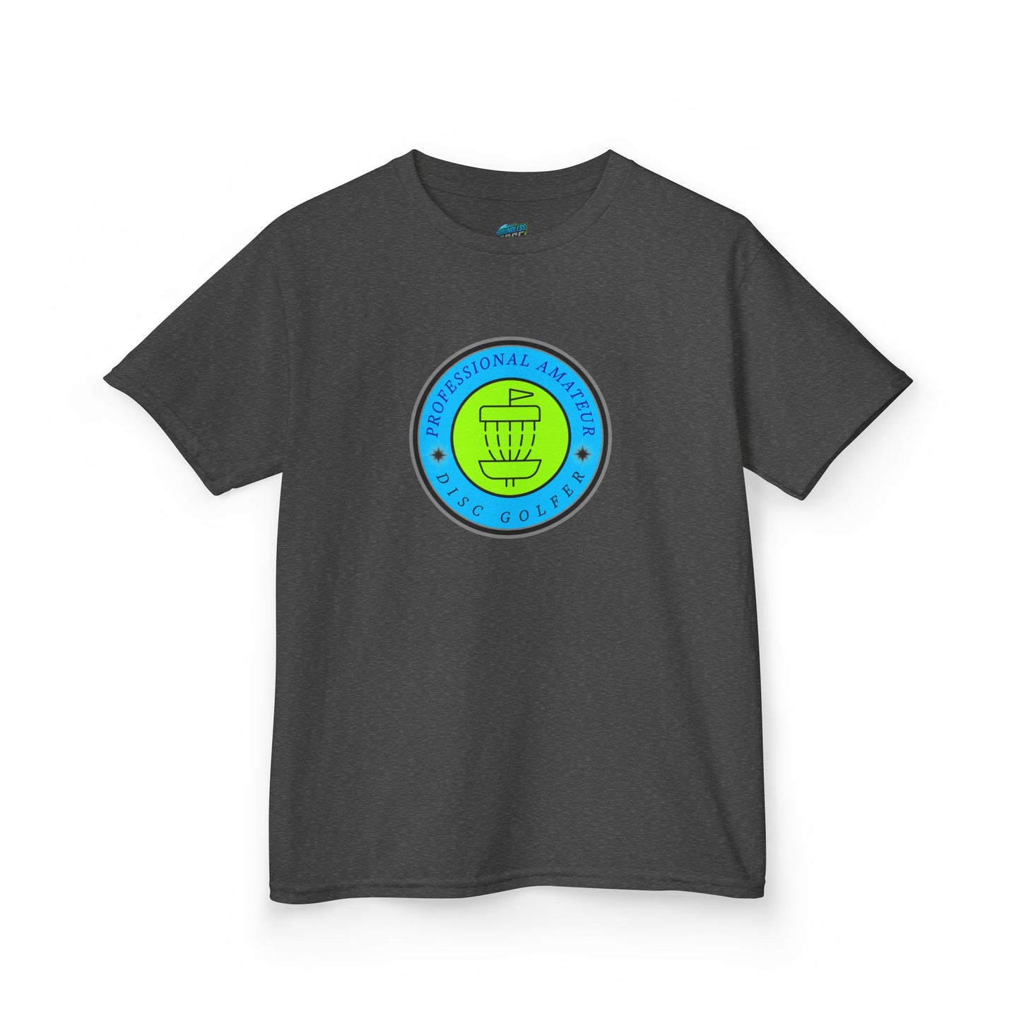 Professional Amateur Disc Golf Humor Girls' Heavy Cotton T-Shirt