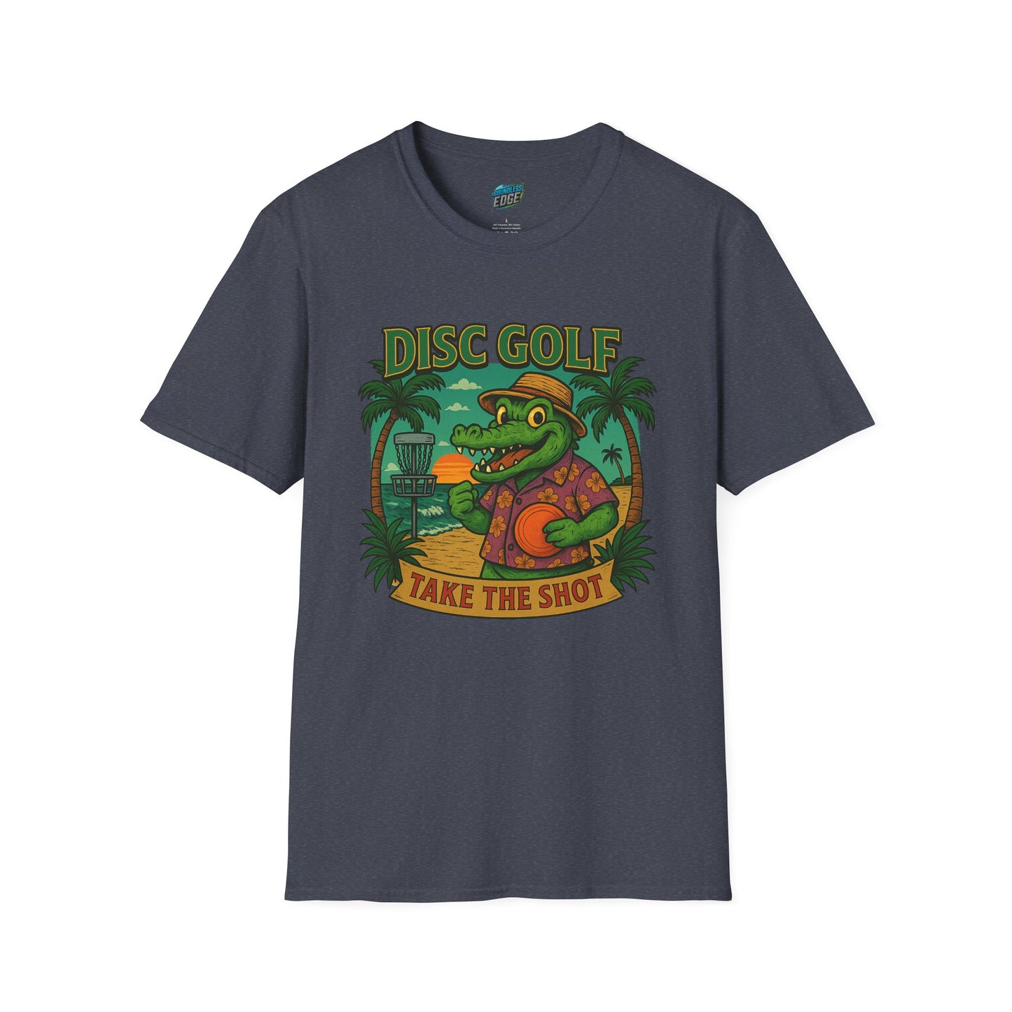 Take the Shot Disc Golf Gator Women's Basic T-Shirt