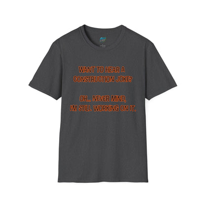 Construction Joke Mom Joke Humor Women's Basic T-Shirt