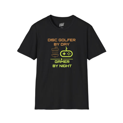Disc Golf by Day, Gamer by Night Women's Basic T-Shirt