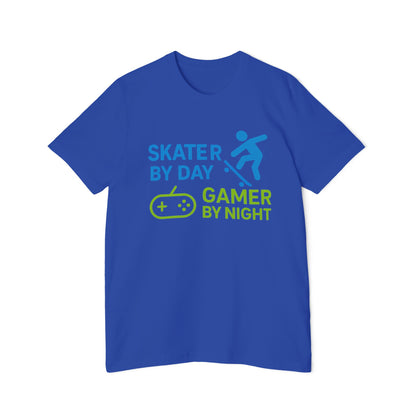 Skater by Day, Gamer by Night Skateboarding Men's Premium T-Shirt