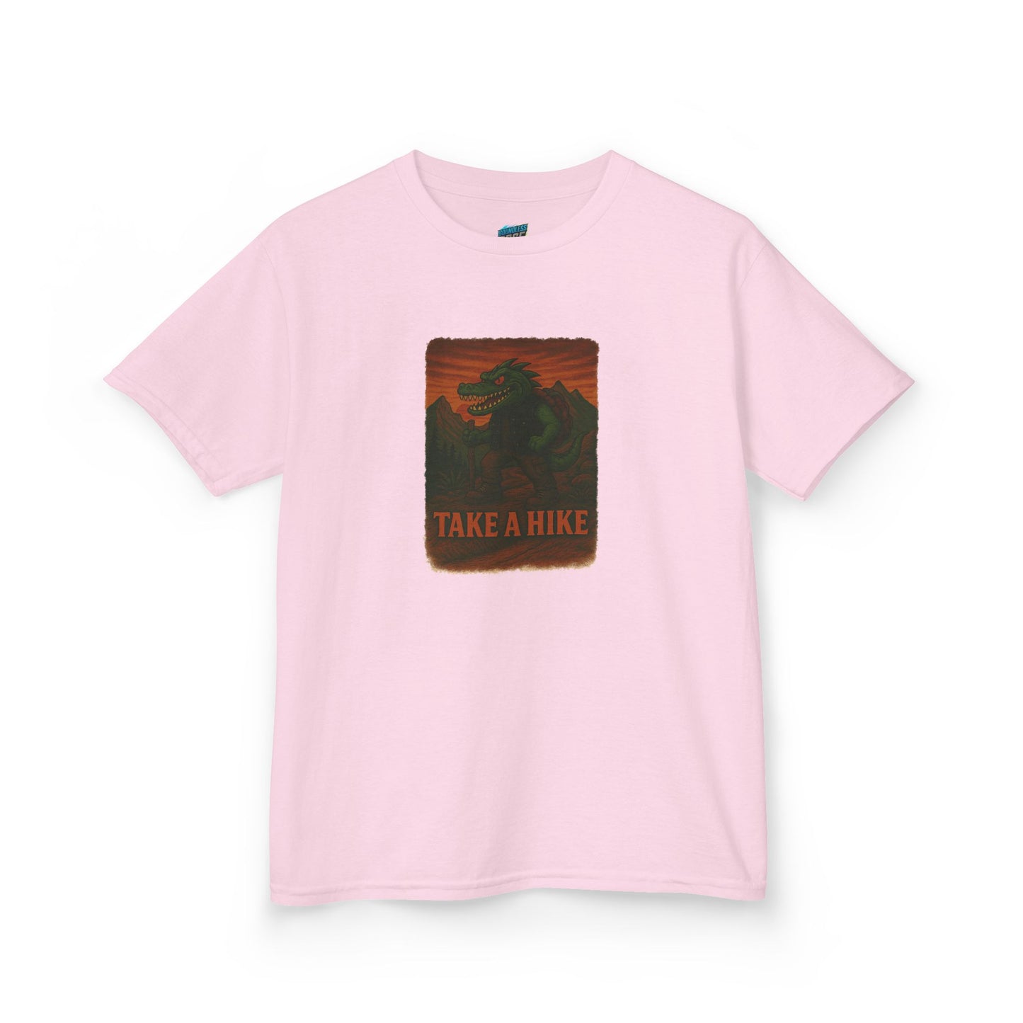 Take a Hike Gator Hiking Boys' Heavy Cotton T-Shirt