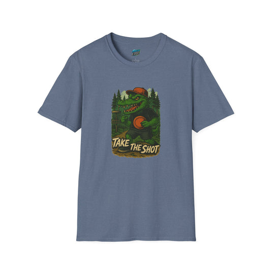 Take the Shot Disc Golf Gator Women's Basic T-Shirt