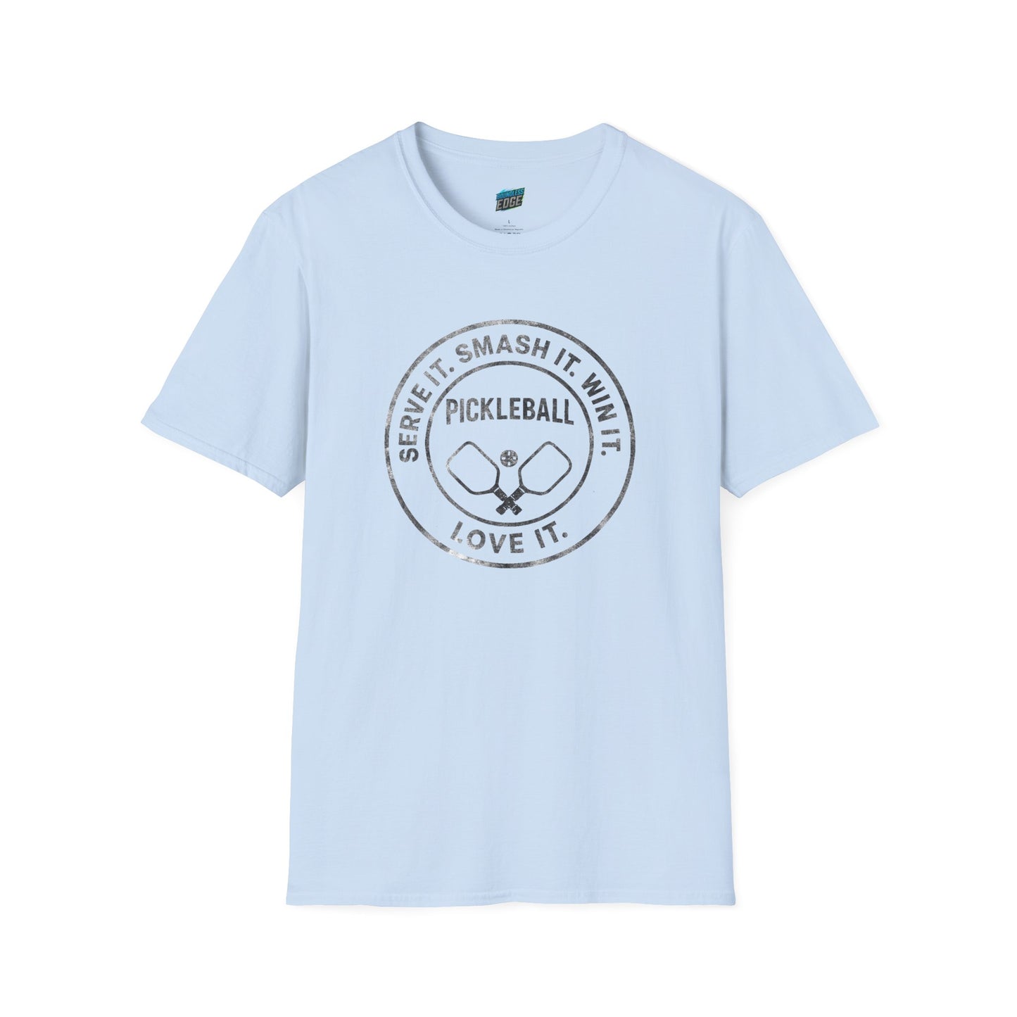 Serve it. Smash it. Win it. Love it. Pickleball Men's Basic T-Shirt